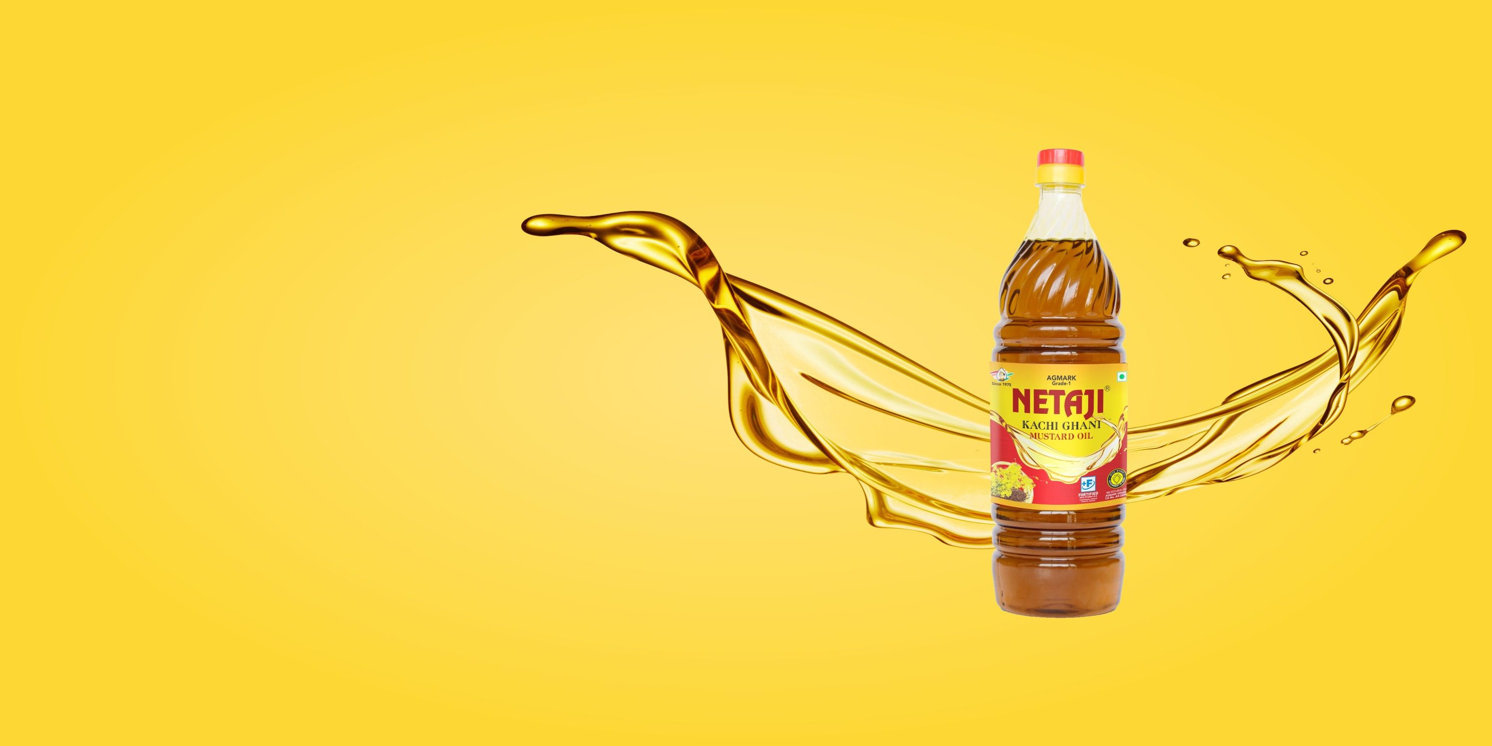 Netaji Kachi Ghani Yellow Mustard Seed Oil