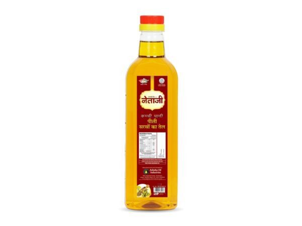 Netaji Brand Yellow Kachi Ghani Mustard Oil