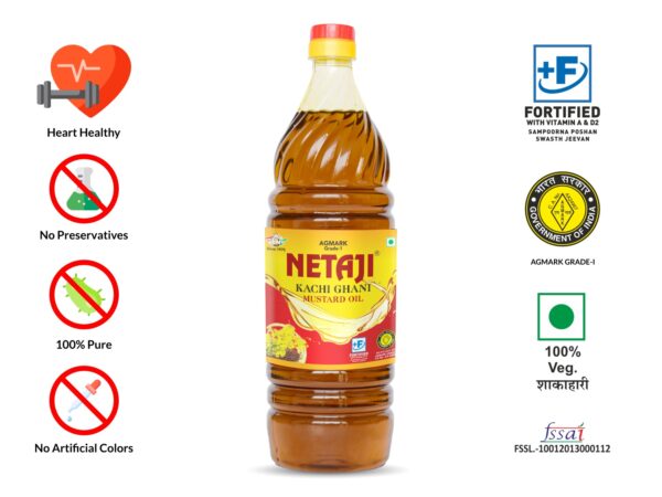 Netaji Kachi Ghani Mustard Oil