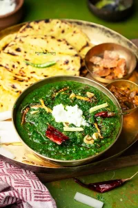 Sarson Da Saag using with Netaji Mustard Oil
